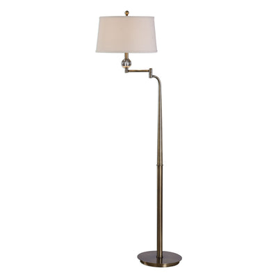 Uttermost - 28106 - One Light Floor Lamp - Melini - Tapered Steel