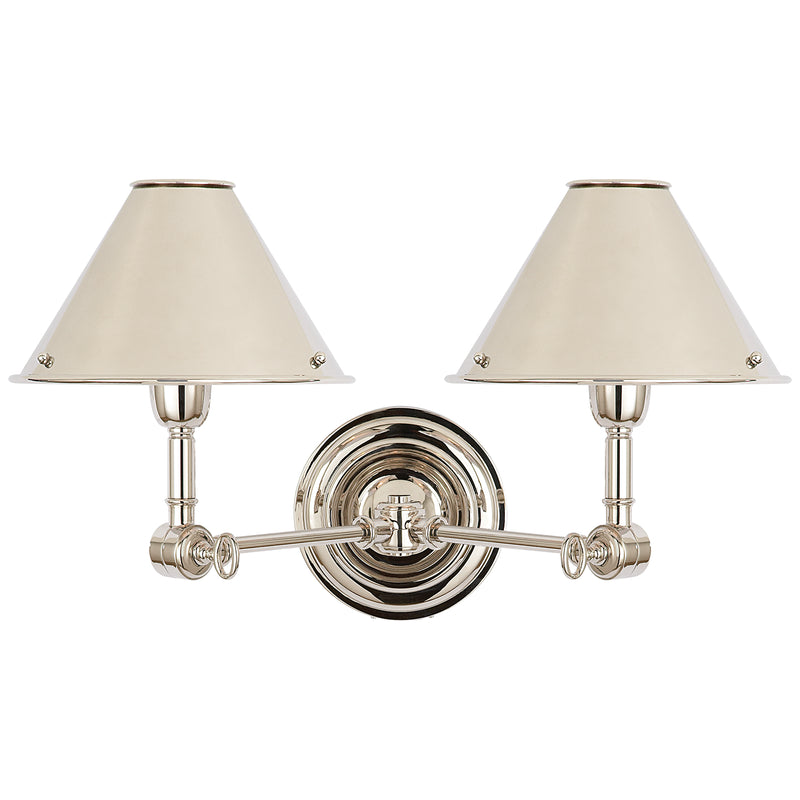 Ralph Lauren - RL 2252PN - Two Light Wall Sconce - Anette - Polished Nickel