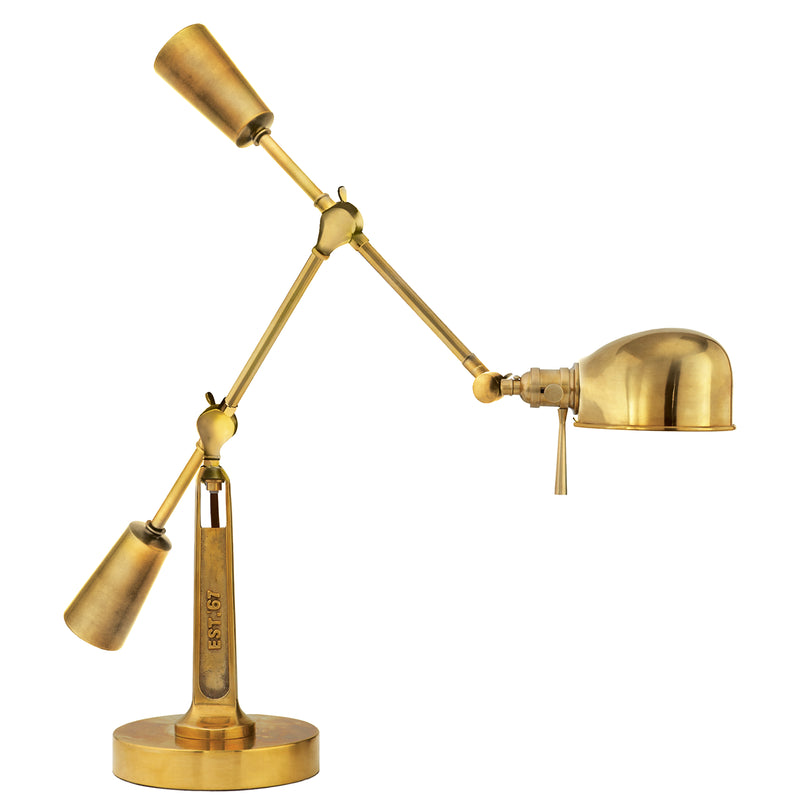 Ralph Lauren - RL14030BN - One Light Desk Lamp - RL 67 - Natural Brass