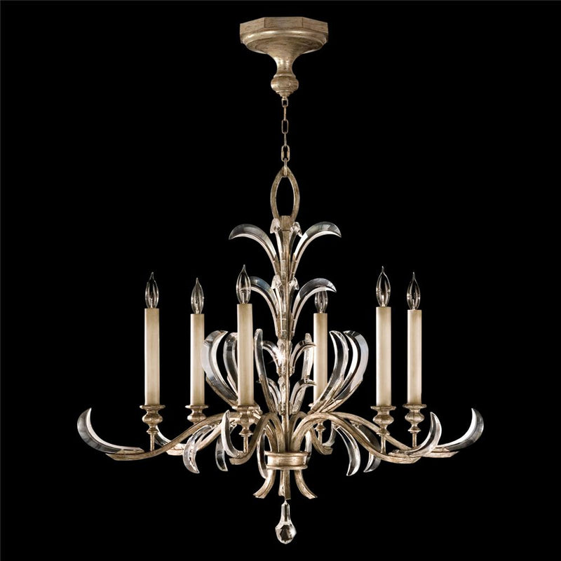 Beveled Arcs Chandelier