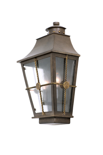 Kalco - 403520AGB - Two Light Wall Pocket - Belle Grove - Aged Bronze