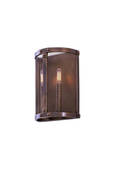 Kalco - 502120CP - Two Light Wall Bracket - Chelsea - Copper Patina