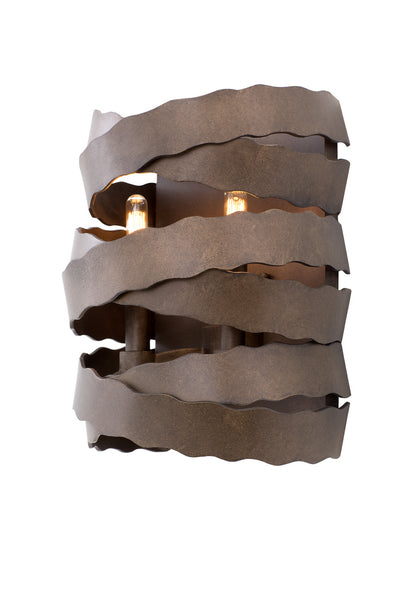 Kalco - 502620BS - Two Light Wall Sconce - Fulton - Brownstone