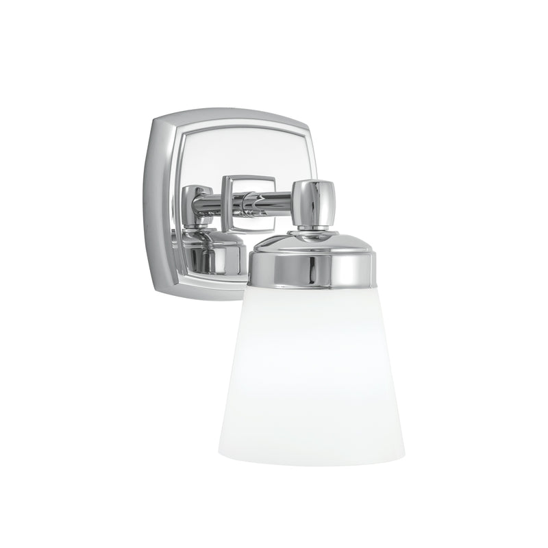Norwell Lighting - 8931-CH-SO - One Light Wall Sconce - Soft Square - Chrome