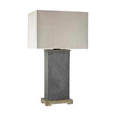 ELK Home - D3092 - One Light Table Lamp - Elliot Bay - Gray