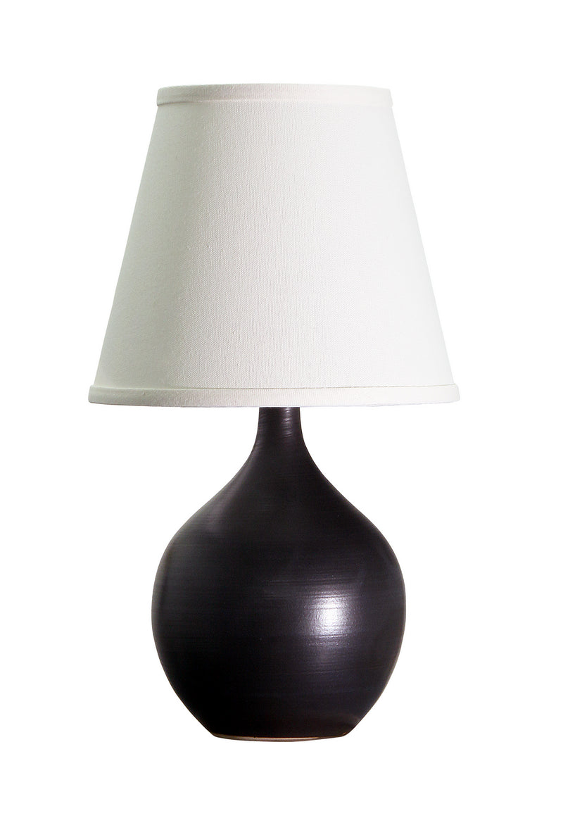 House of Troy - GS50-BM - One Light Table Lamp - Scatchard - Black Matte