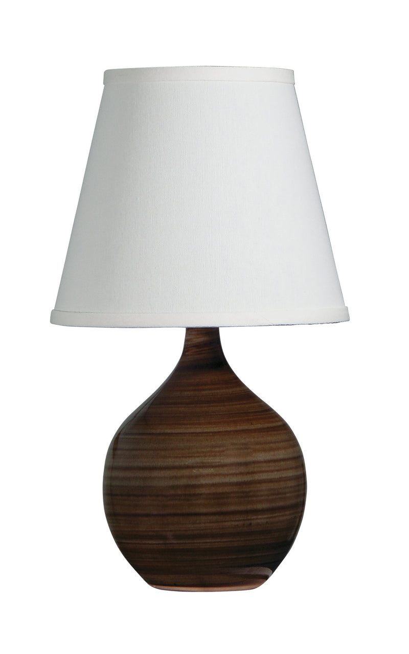 House of Troy - GS50-TE - One Light Table Lamp - Scatchard - Tigers Eye