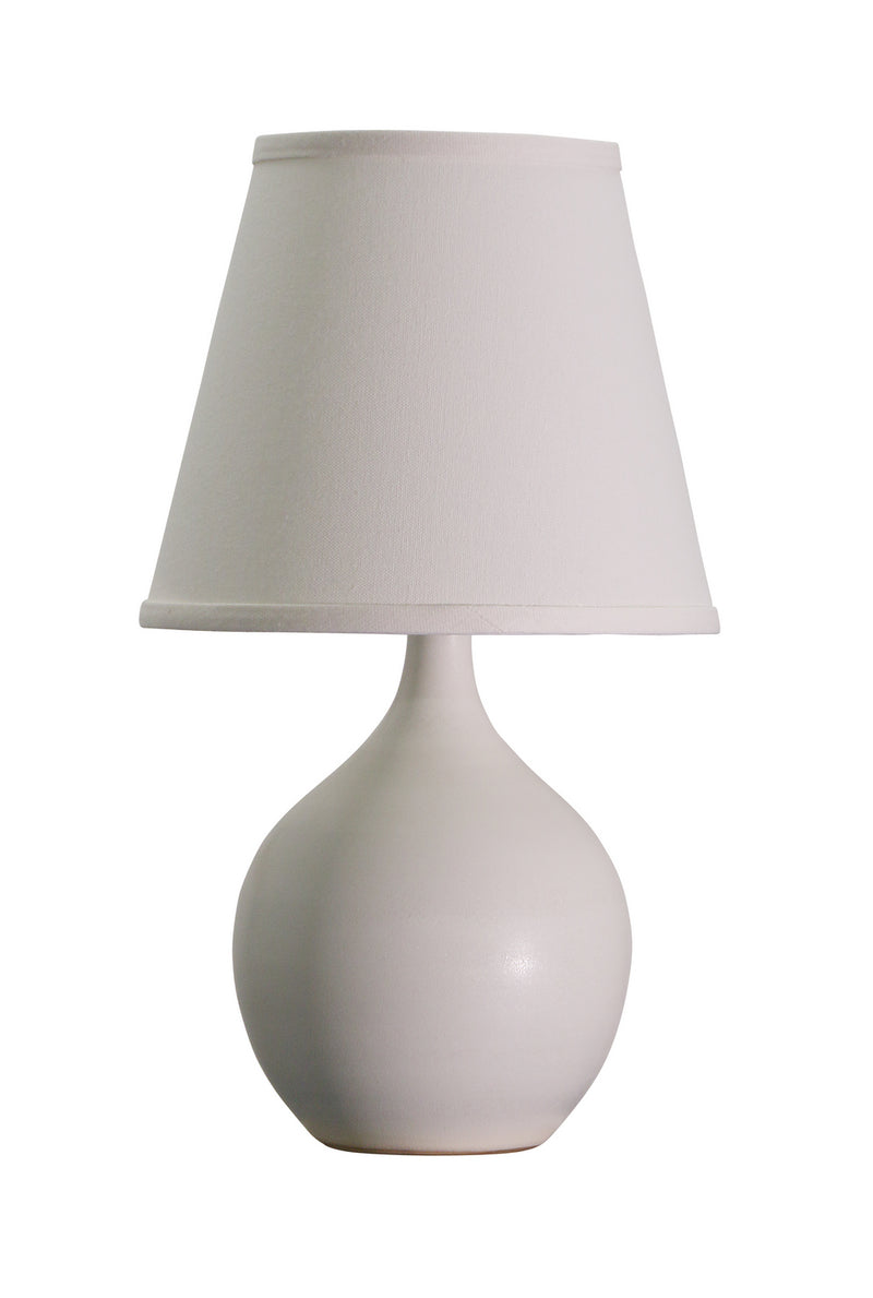 House of Troy - GS50-WM - One Light Table Lamp - Scatchard - White Matte