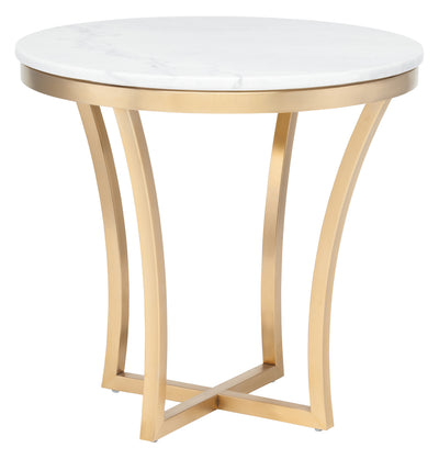 Nuevo - HGSX152 - Side Table - Aurora - White