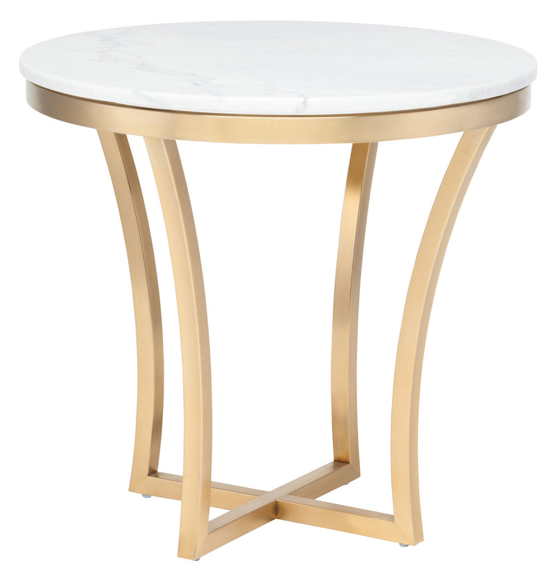 Nuevo - HGSX152 - Side Table - Aurora - White