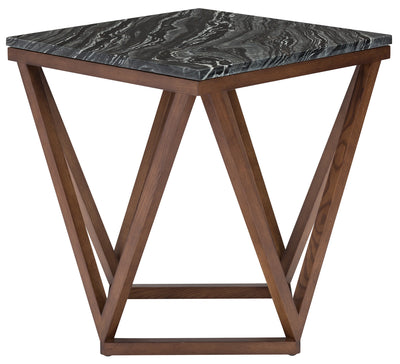 Nuevo - HGYU162 - Side Table - Jasmine - Black Wood Vein