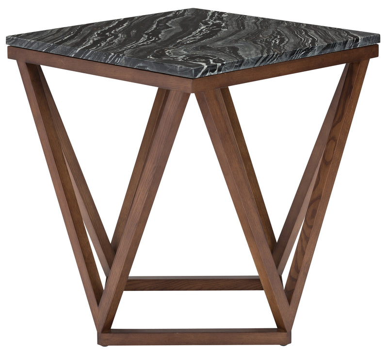 Nuevo - HGYU162 - Side Table - Jasmine - Black Wood Vein