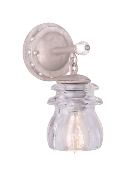 Kalco - 6311PS - One Light Bath - Brierfield - Pearl Silver