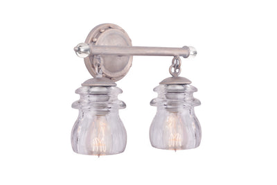 Kalco - 6312PS - Two Light Bath - Brierfield - Pearl Silver