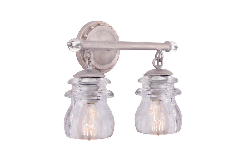 Kalco - 6312PS - Two Light Bath - Brierfield - Pearl Silver