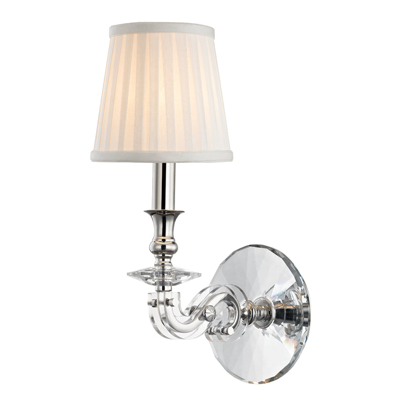 Hudson Valley - 1291-PN - One Light Wall Sconce - Lapeer - Polished Nickel