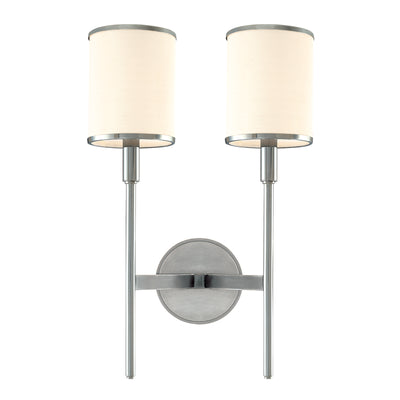 Hudson Valley - 622-PN - Two Light Wall Sconce - Aberdeen - Polished Nickel