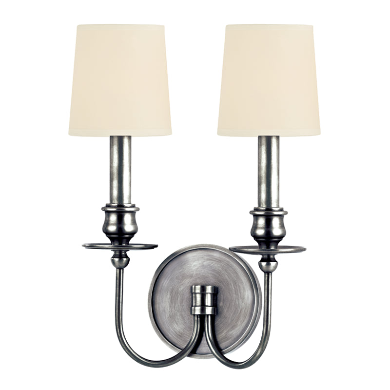 Hudson Valley - 8212-PN - Two Light Wall Sconce - Cohasset - Polished Nickel