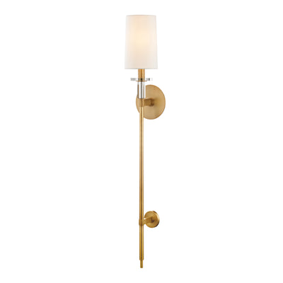Hudson Valley - 8536-AGB - One Light Wall Sconce - Amherst - Aged Brass