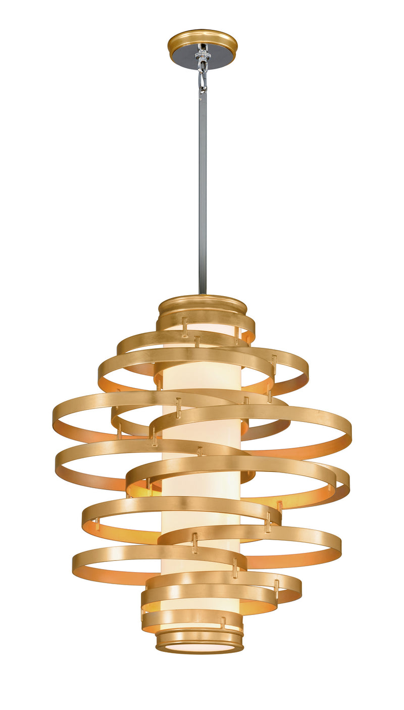 Corbett Lighting - 225-44 - LED Pendant - Vertigo - Gold Leaf