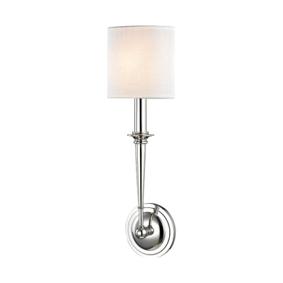 Hudson Valley - 1231-PN - One Light Wall Sconce - Lourdes - Polished Nickel