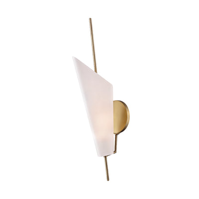 Hudson Valley - 8061-AGB - LED Wall Sconce - Cooper - Aged Brass