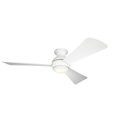 Kichler - 330152MWH - 54``Ceiling Fan - Sola - Matte White