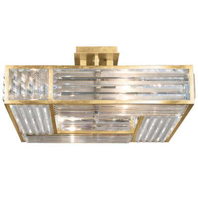Fine Art - 811640-2ST - Four Light Semi-Flush Mount - Crystal Enchantment - Gold
