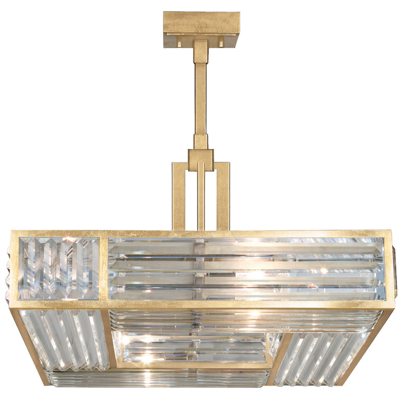 Fine Art - 813040-2ST - Four Light Pendant - Crystal Enchantment - Gold