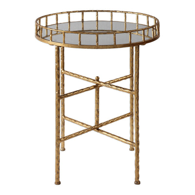 Uttermost - 24711 - Accent Table - Tilly - Bright Gold Leaf