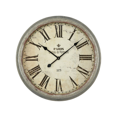 ELK Home - 3205-008 - Clock - Chateaude Montautre - Salvaged Gray Oak