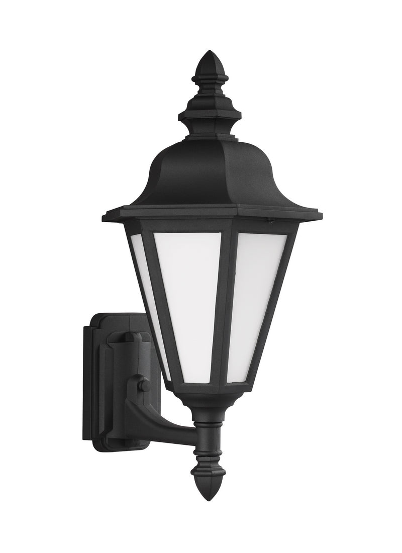 Generation Lighting - 89824-12 - One Light Outdoor Wall Lantern - Brentwood - Black