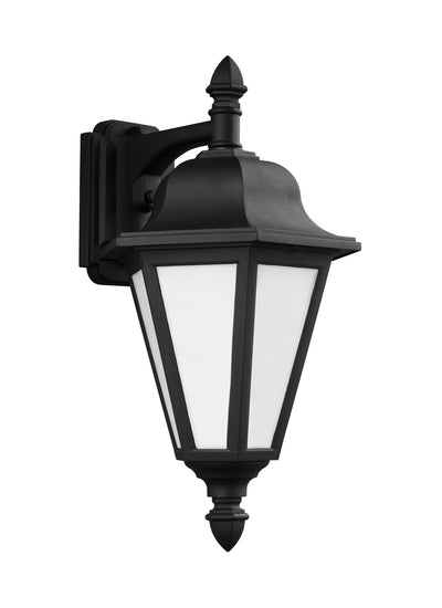 Generation Lighting - 89825-12 - One Light Outdoor Wall Lantern - Brentwood - Black