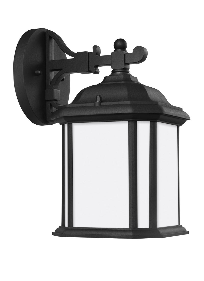 Generation Lighting - 84529EN3-12 - One Light Outdoor Wall Lantern - Kent - Black