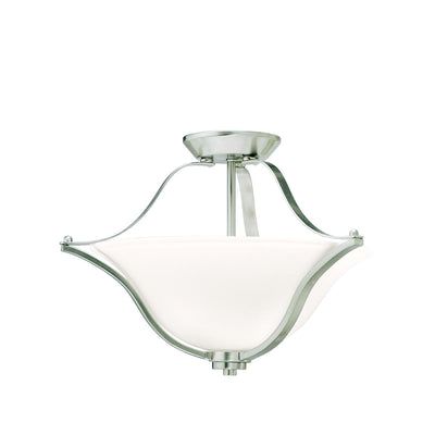 Kichler - 3681NIL18 - LED Pendant/Semi Flush - Langford - Brushed Nickel