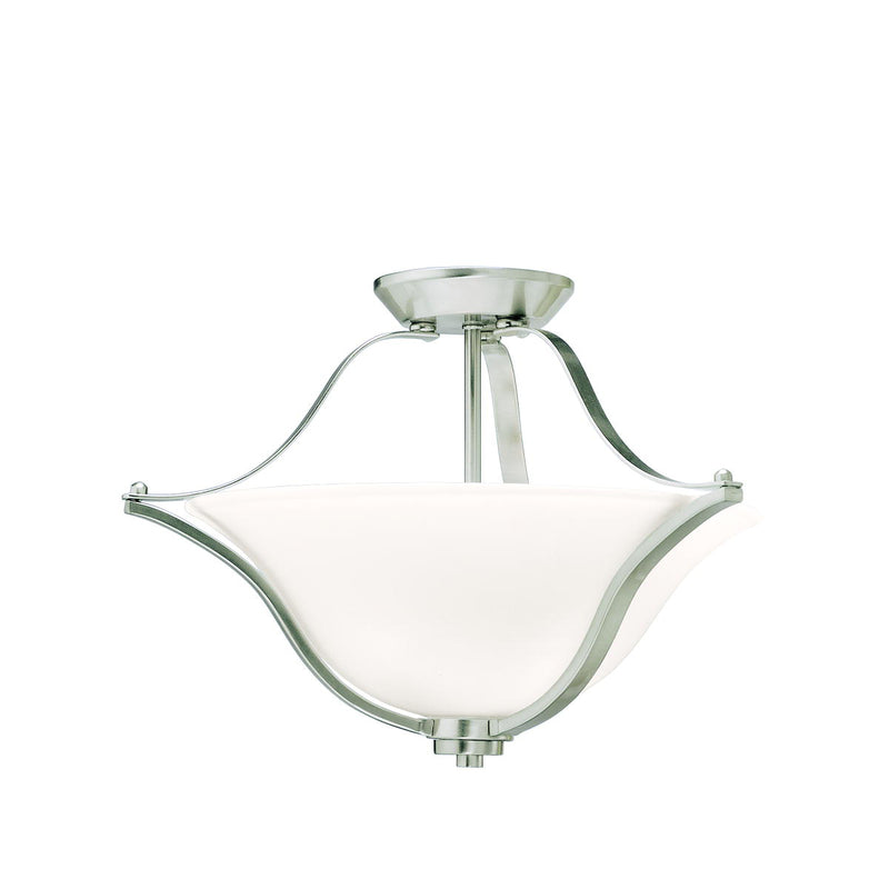 Kichler - 3681NIL18 - LED Pendant/Semi Flush - Langford - Brushed Nickel