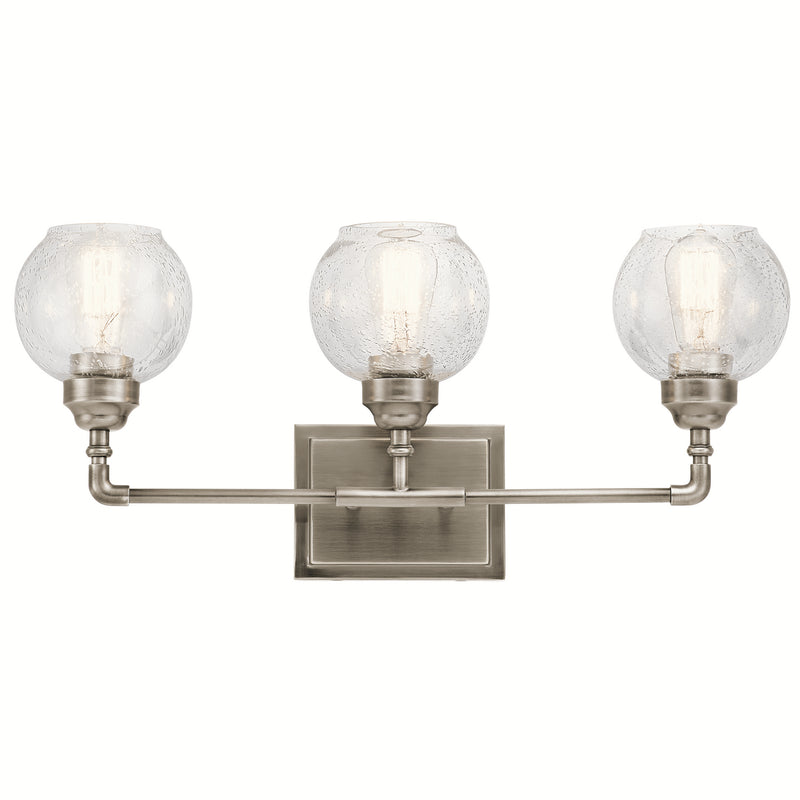 Kichler - 45592AP - Three Light Bath - Niles - Antique Pewter