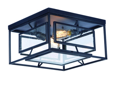 Maxim - 21670CDBK - Two Light Flush Mount - Era - Black