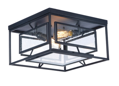 Maxim - 21670CDBK/BUI - Two Light Flush Mount - Era - Black