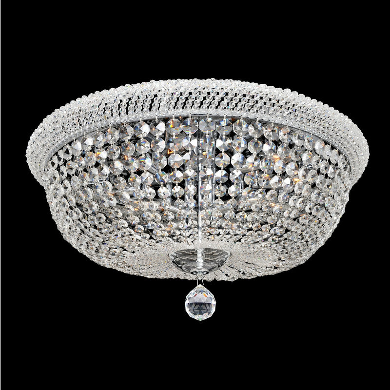 Allegri - 020940-010-FR001 - Eight Light Flush Mount - Napoli - Chrome