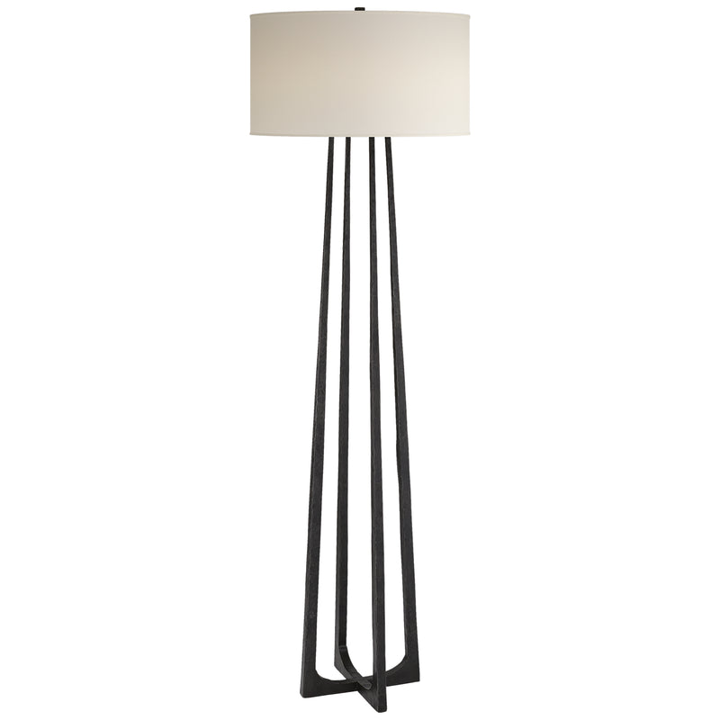 Visual Comfort Signature - S 1513AI-PL - One Light Floor Lamp - Scala - Aged Iron