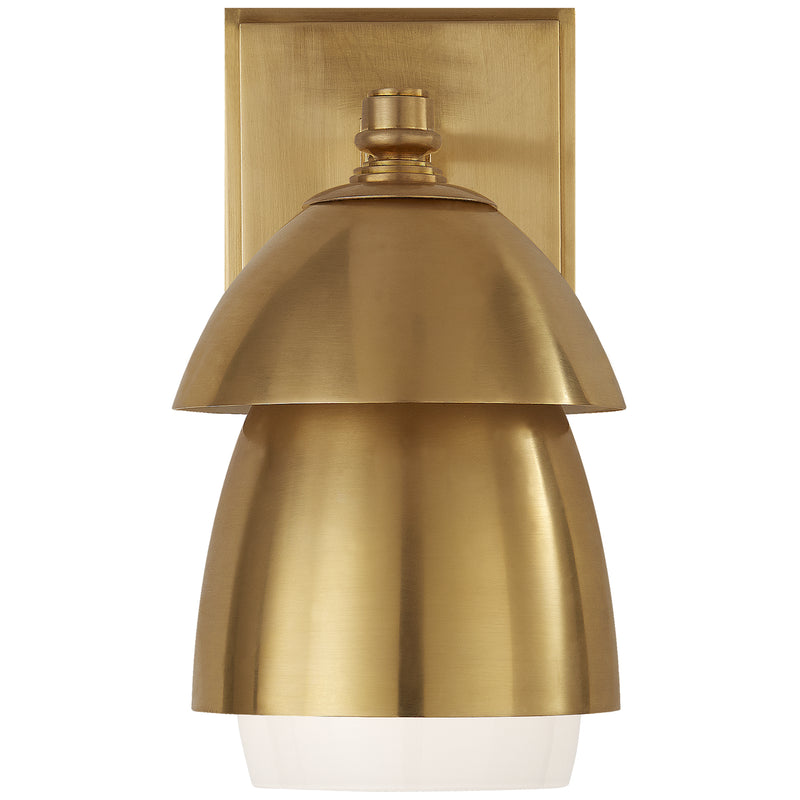Visual Comfort Signature - TOB 2111HAB-HAB - One Light Wall Sconce - Whitman - Hand-Rubbed Antique Brass