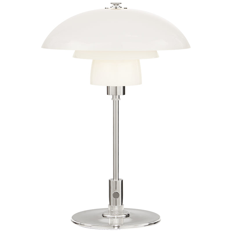 Visual Comfort Signature - TOB 3513PN-WG - One Light Desk Lamp - Whitman - Polished Nickel