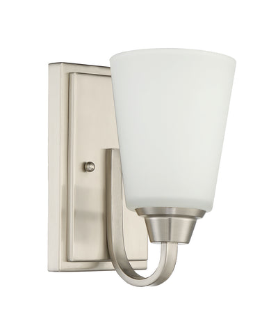 Craftmade - 41901-BNK - One Light Wall Sconce - Grace - Brushed Polished Nickel