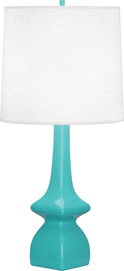 Robert Abbey - EB210 - One Light Table Lamp - Jasmine - EGG BLUE GLAZED
