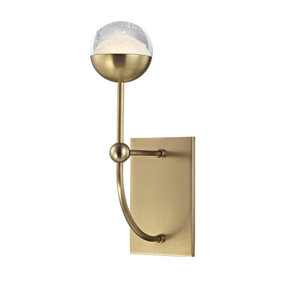 Hudson Valley - 1221-AGB - LED Wall Sconce - Boca - Aged Brass