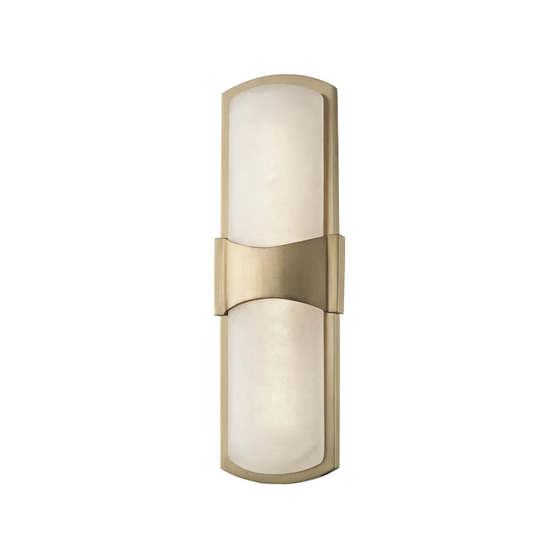 Hudson Valley - 3415-AGB - LED Wall Sconce - Valencia - Aged Brass