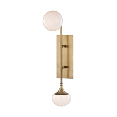 Hudson Valley - 4700-AGB - LED Wall Sconce - Fleming - Aged Brass