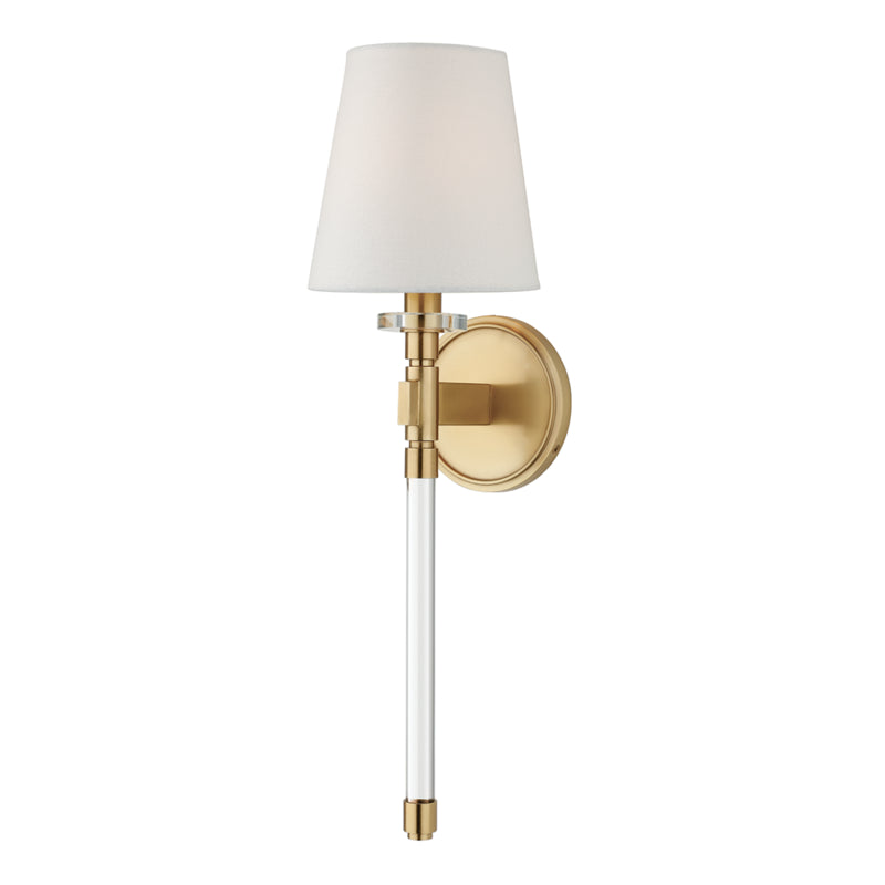Hudson Valley - 5410-AGB - One Light Wall Sconce - Blixen - Aged Brass