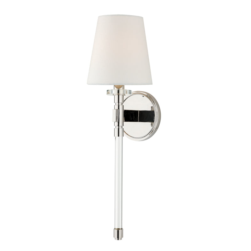 Hudson Valley - 5410-PN - One Light Wall Sconce - Blixen - Polished Nickel